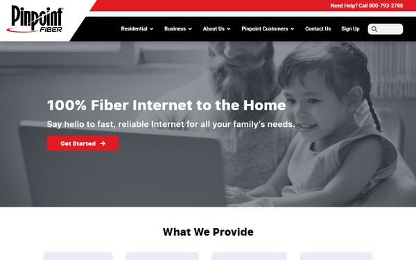 Homepage screenshot of Cambridge Telephone Company