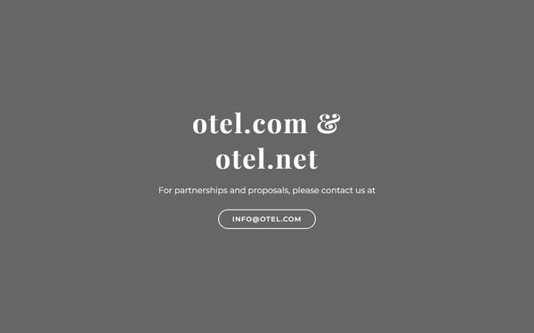 Homepage screenshot of Otel Telekom Inc - NH
