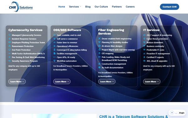 Homepage screenshot of Peoples Communication Inc - TX