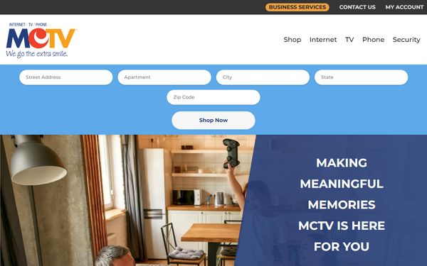 Homepage screenshot of Super-Net Inc - OH