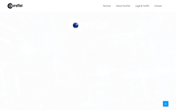 Homepage screenshot of Ton80 Communications
