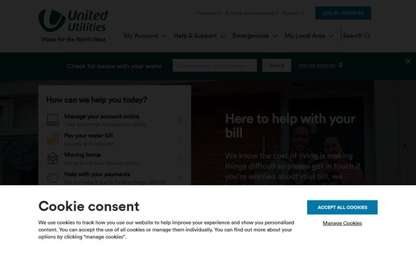 Homepage screenshot of United KUC Inc - AK