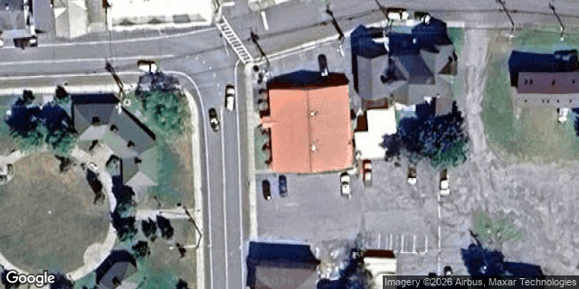 Satellite view of Hancock Telephone Company HQ
