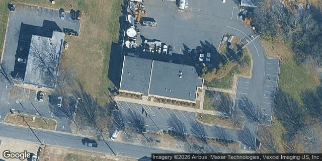 Satellite view of Pineville Telephone Company HQ