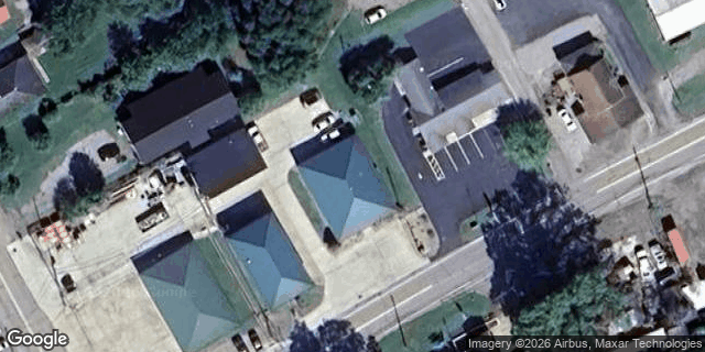 Satellite view of Minford Telephone Company HQ