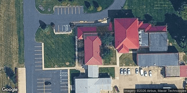 Satellite view of Hancock Telecom HQ