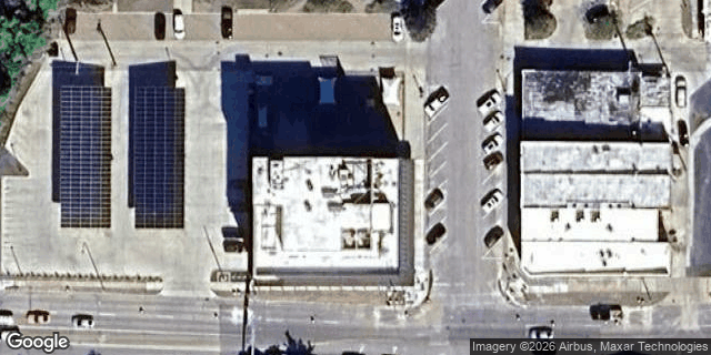 Satellite view of Illinois Consolidated Telephone Company HQ