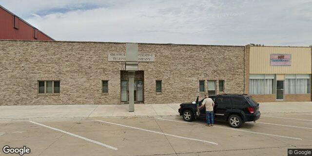 Street view of Griswold Cooperative Telephone Company HQ