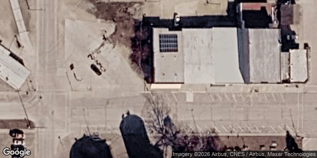 Satellite view of Hawkeye Telephone Company HQ