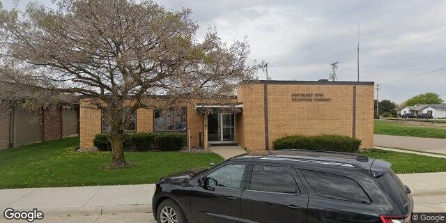 Street view of Northeast Iowa Telephone Company HQ