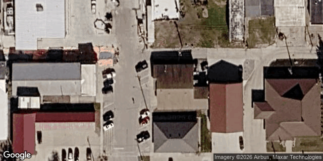 Satellite view of Ogden Telephone Company HQ