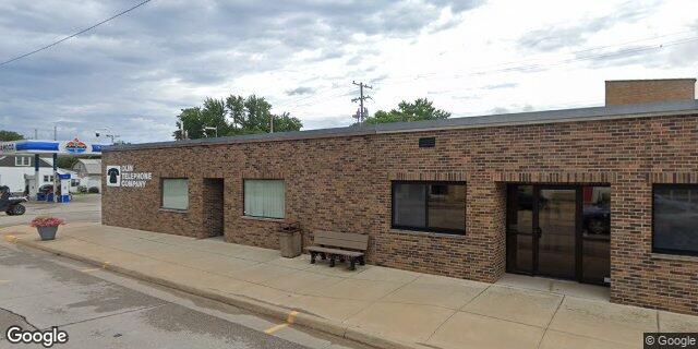 Street view of Olin Telephone Company HQ