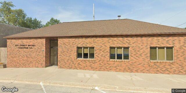 Street view of Sac County Mutual Telephone Company HQ