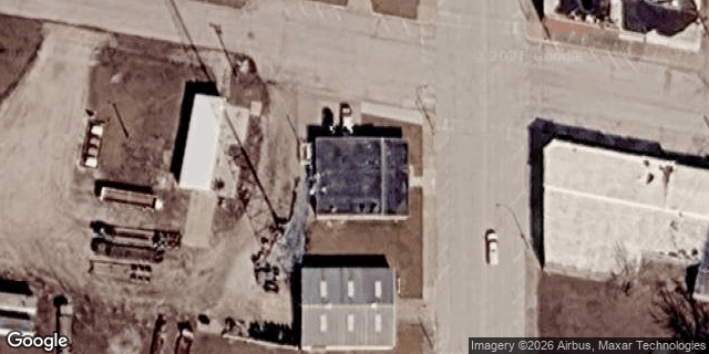 Satellite view of Scranton Telephone Company HQ