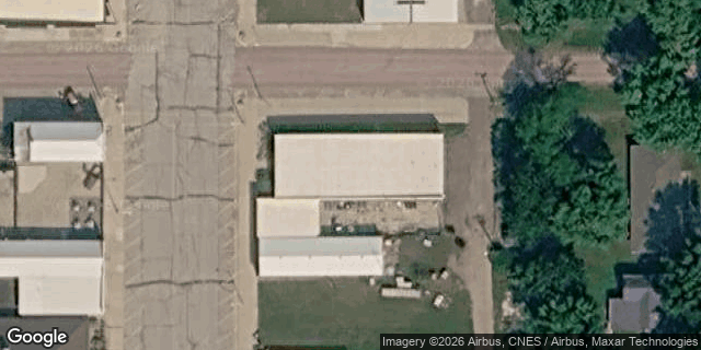 Satellite view of United Farmers Telephone Company HQ