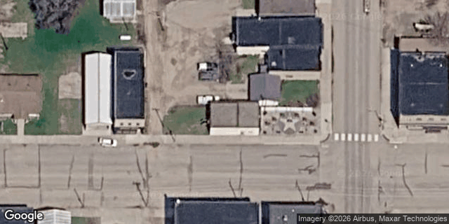 Satellite view of Twin Valley Ulen Telephone Company HQ