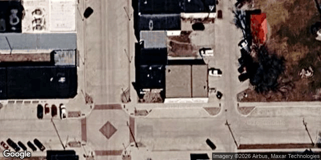 Satellite view of Henderson Cooperative Telephone Company HQ