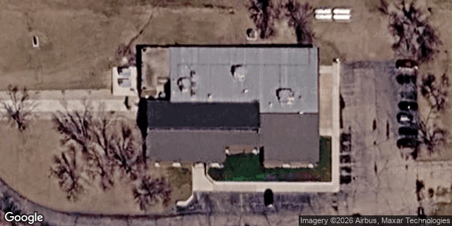 Satellite view of Dickey Rural Telephone Cooperative HQ