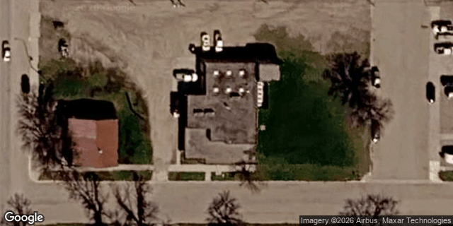 Satellite view of Griggs County Telephone Company HQ