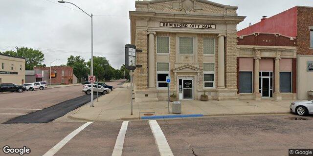 Street view of Beresford Municipal Telephone Company HQ