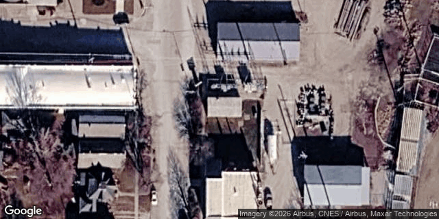 Satellite view of Lenox Municipal Communications Utility - IA HQ