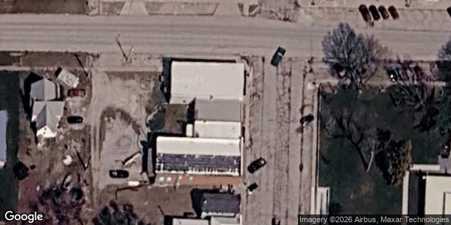 Satellite view of Oregon Farmers Mutual Telephone Company HQ
