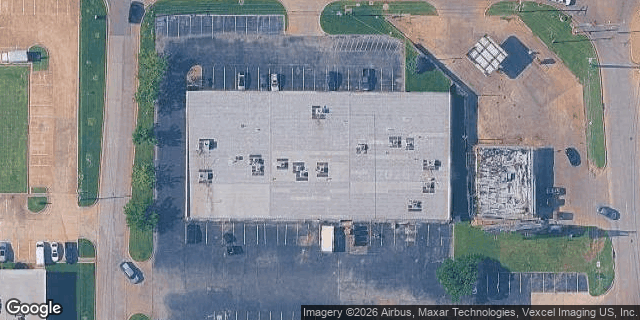 Satellite view of Terral Telephone Company HQ