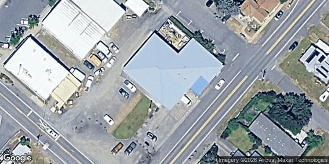 Satellite view of Gervais Telephone Company HQ