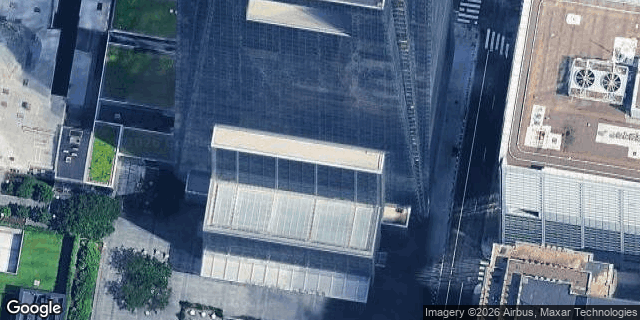 Satellite view of Comcast HQ