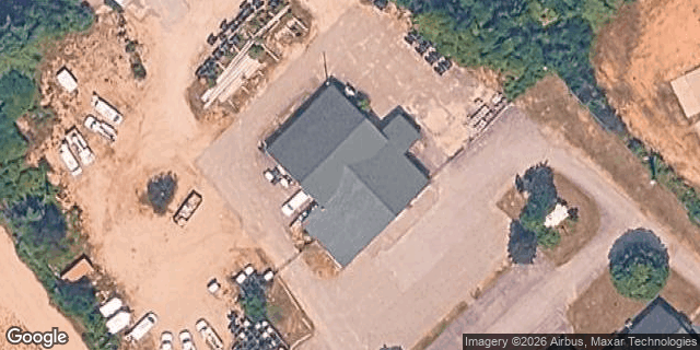 Satellite view of Oxford West Telephone Company HQ