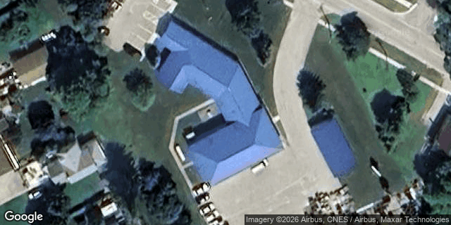 Satellite view of Huron Telecommunications Cooperative HQ