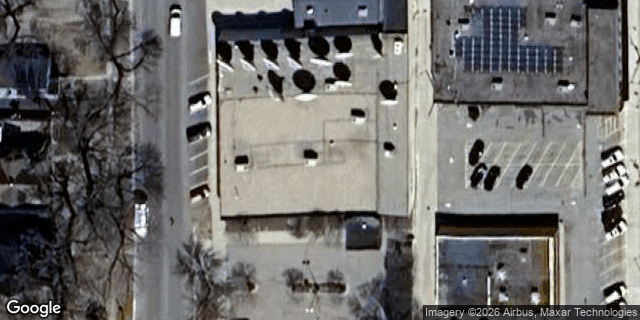 Satellite view of Hutchinson Telecommunications HQ