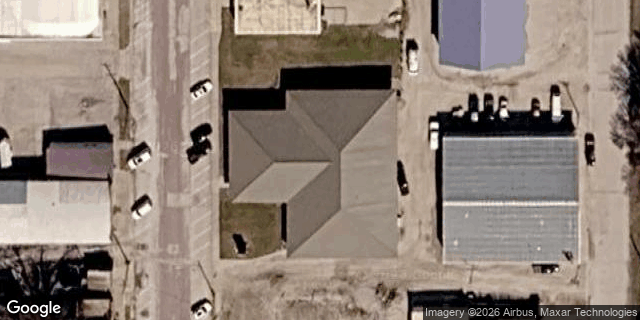 Satellite view of Webster-Calhoun Telephone HQ