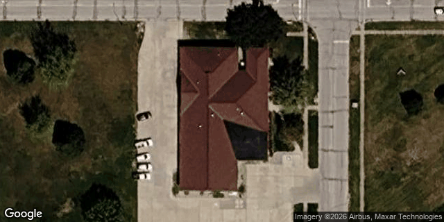 Satellite view of Farmers Mutual Cooperative Telephone Company HQ