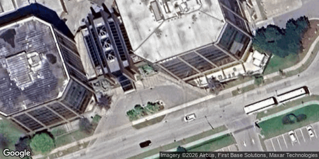 Satellite view of Bell Mobility HQ
