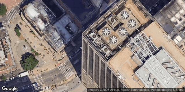 Satellite view of MetTel HQ